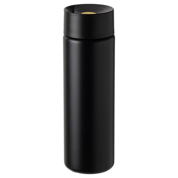 IKEA UNDERSÖKA Insulated steel flask black 14 oz