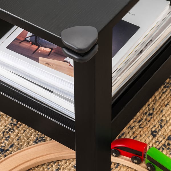 IKEA UNDVIKA Corner Bumper Dark Brown