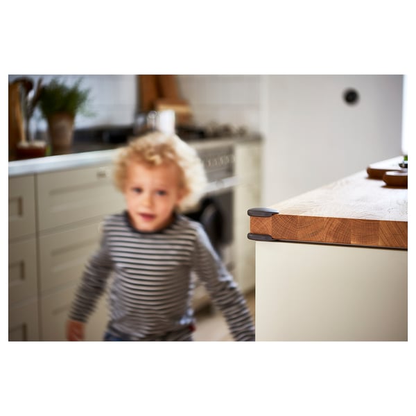 IKEA UNDVIKA Corner Bumper Dark Brown