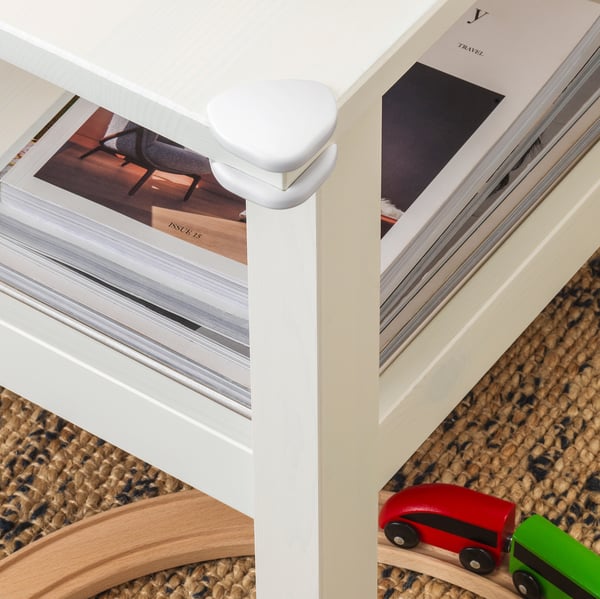 IKEA UNDVIKA Corner Bumper White