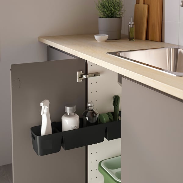 IKEA UPPDATERA Box Anthracite 19 ¾x5 "