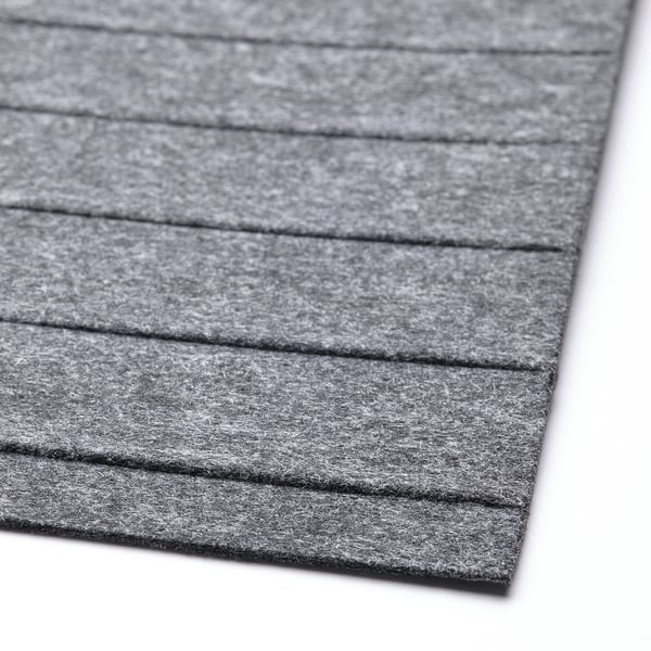 IKEA UPPDATERA Drawer Liner Gray 20x31 "