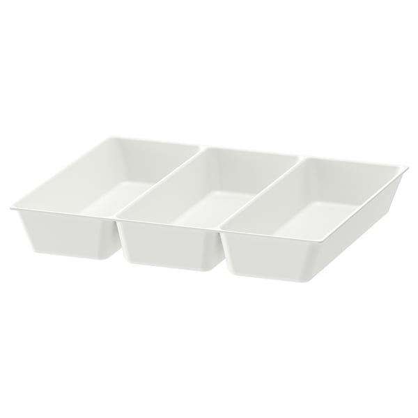 IKEA UPPDATERA Flatware tray white 15x12 "