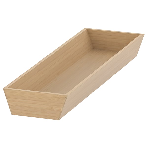 IKEA UPPDATERA Utensil tray light bamboo 6x19 ½ "