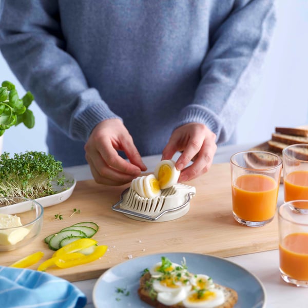 IKEA UPPFYLLD Egg Slicer Off-white