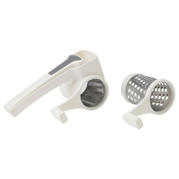 IKEA UPPFYLLD Rotary Grater Set Of 2 White