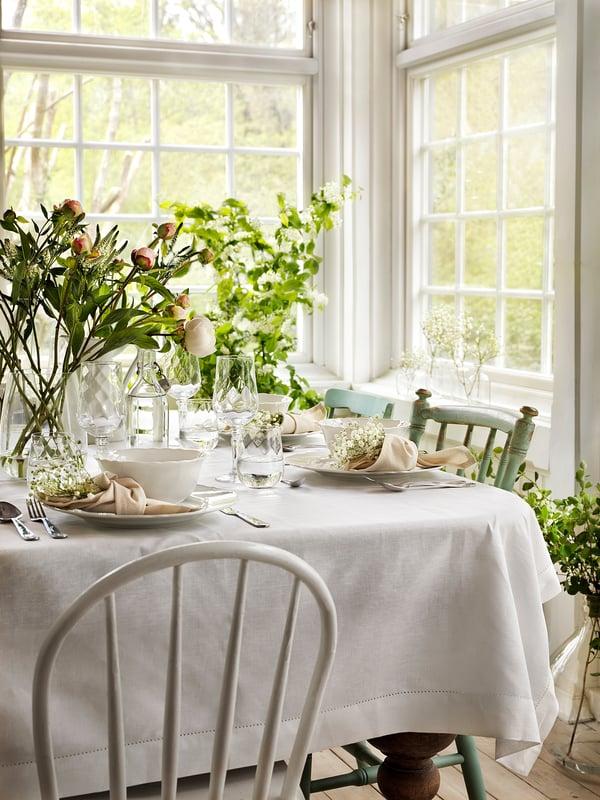 IKEA UPPLAGA 18-piece Dinnerware Set White