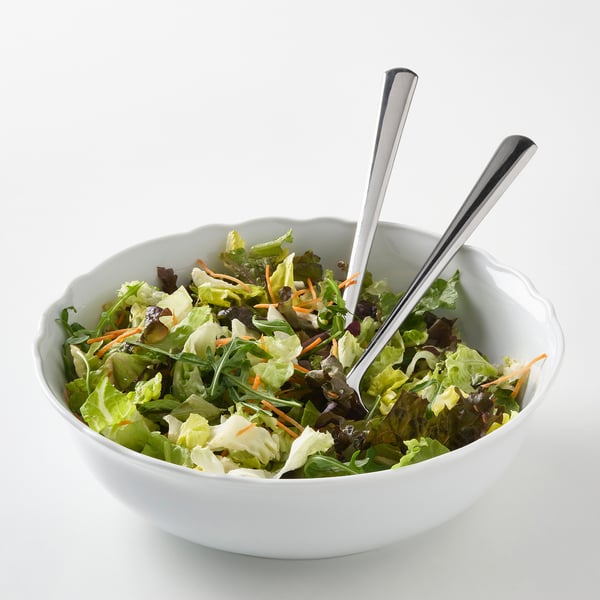IKEA UPPLAGA Serving Bowl White 10 "