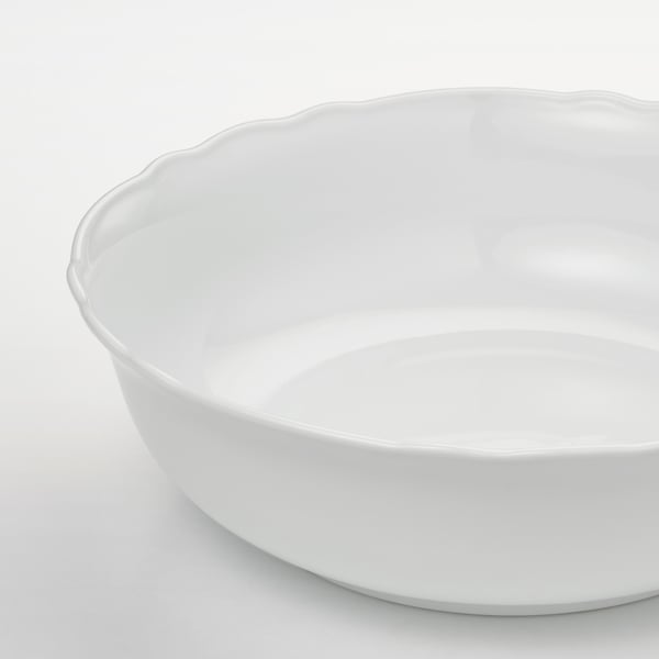 IKEA UPPLAGA Serving Bowl White 10 "