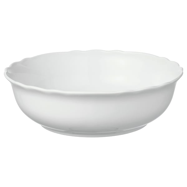 IKEA UPPLAGA Serving bowl white 10 "