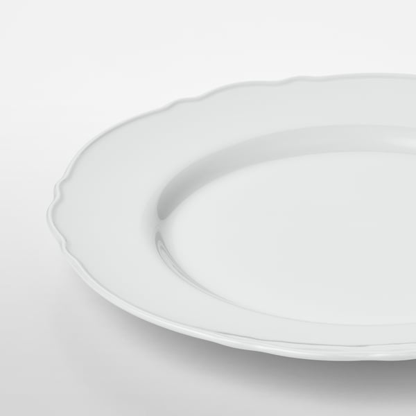 IKEA UPPLAGA Side Plate White 9 "