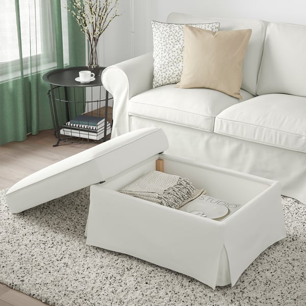 IKEA UPPLAND Ottoman Blekinge White