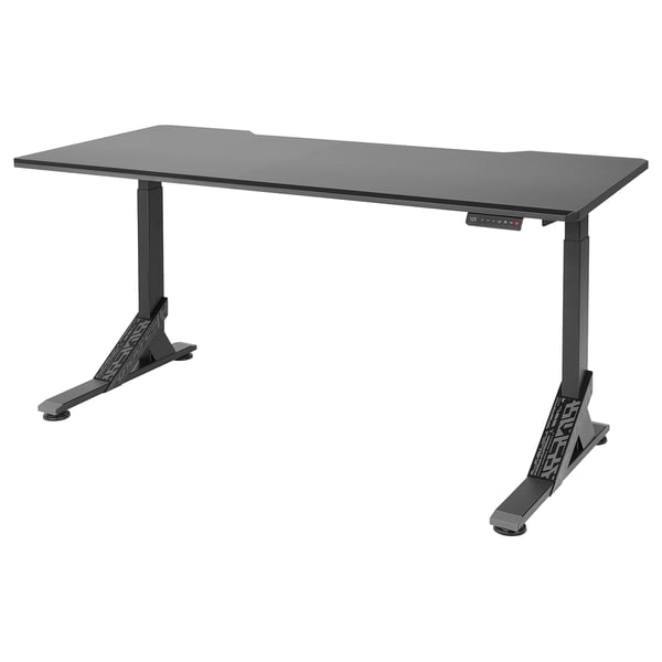 IKEA UPPSPEL Gaming Desk Black 70 7/8x31 1/2 "