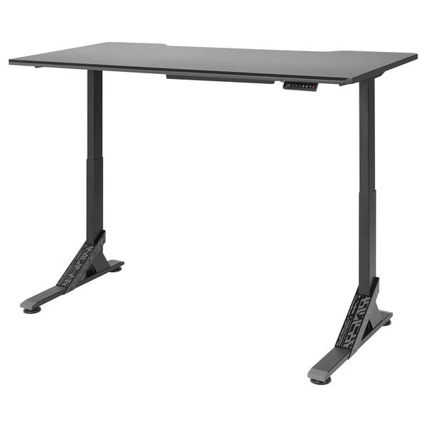 IKEA UPPSPEL Gaming desk black 70 7/8x31 1/2 "