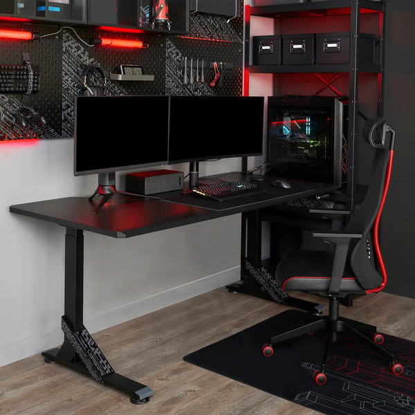 IKEA UPPSPEL / MATCHSPEL Gaming Desk And Chair Black