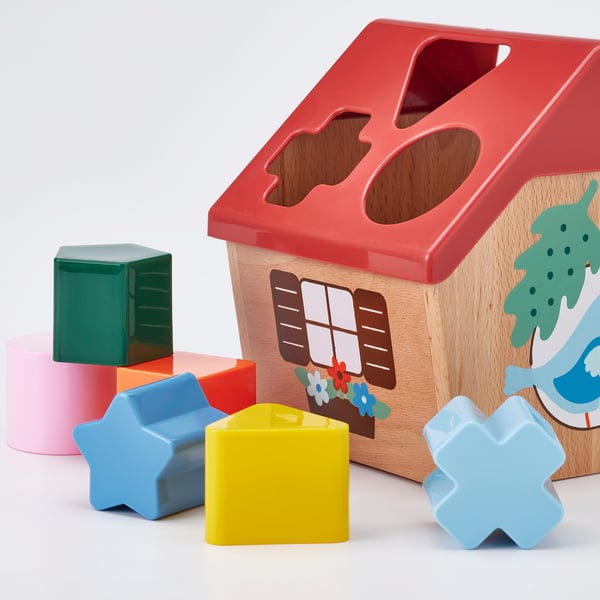 IKEA UPPSTÅ Shape Sorter Multicolor