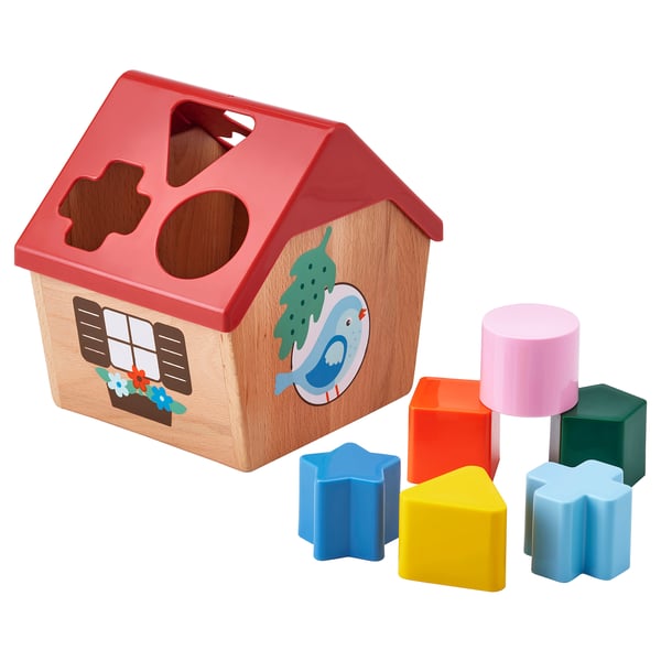 IKEA UPPSTÅ Shape sorter multicolor