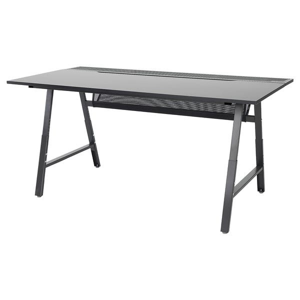 IKEA UTESPELARE Gaming desk black 63x31 1/2 "