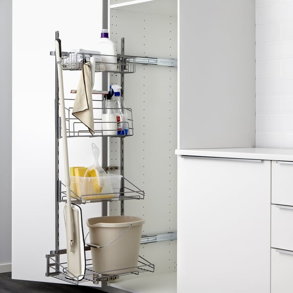 IKEA UTRUSTA Pull-out Rack For Cleaning Supplies