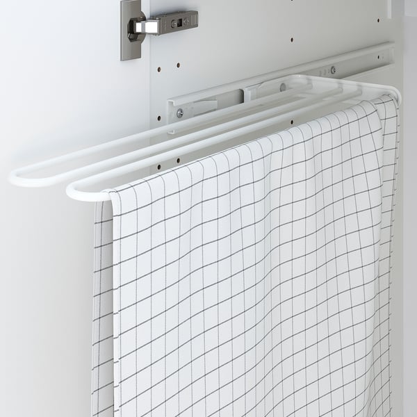 IKEA UTRUSTA Towel Rail White 6 ¼ "