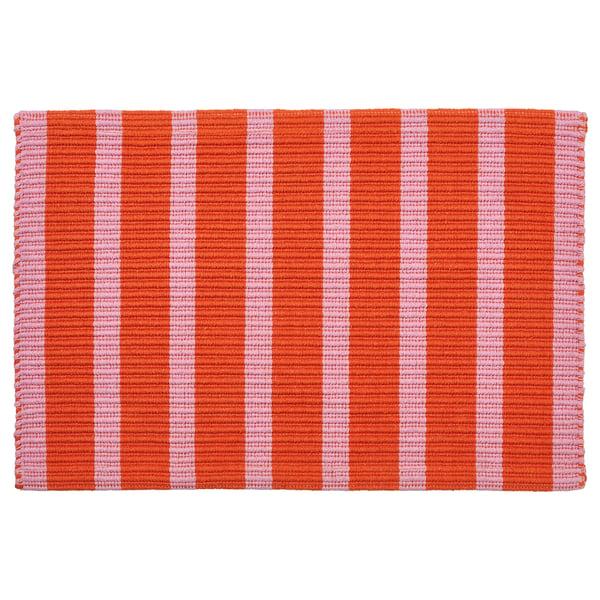IKEA VÄGSKYLT Door mat pink/orange 2 ' 0 "x2 ' 11 "
