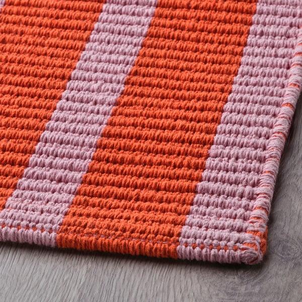 IKEA VÄGSKYLT Rug Flatwoven Pink/orange 2 ' 7 "x8 ' 2 "
