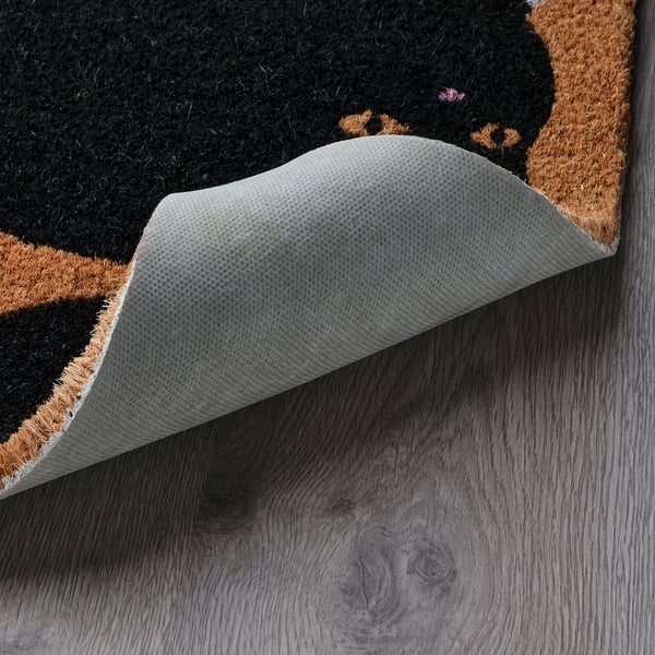 IKEA VÄGTYP Door Mat Cat Black/natural 2 ' 0 "x2 ' 11 "