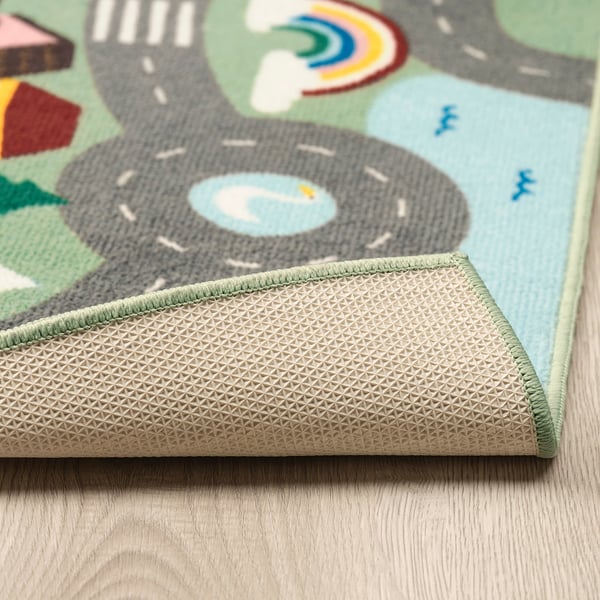 IKEA VALLABY Rug Green 3 ' 3 "x4 ' 4 "