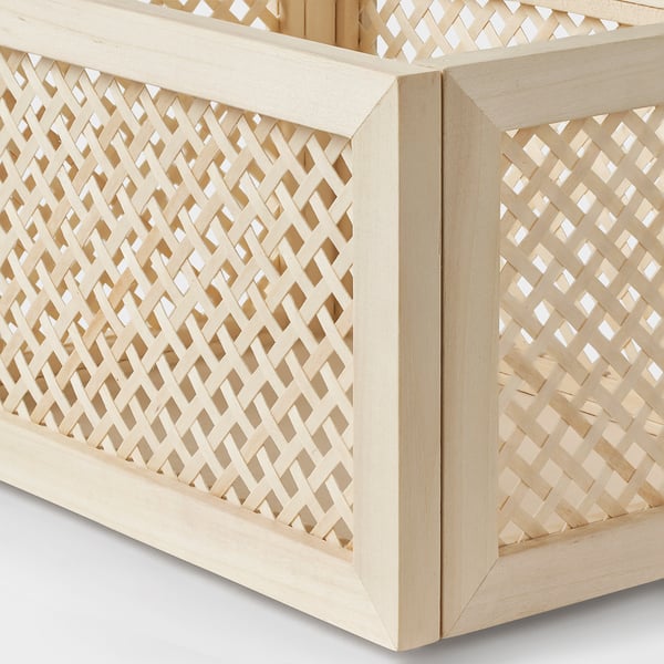 IKEA VÄLTNING Box Natural 9 ¾x13 ¾x6 "