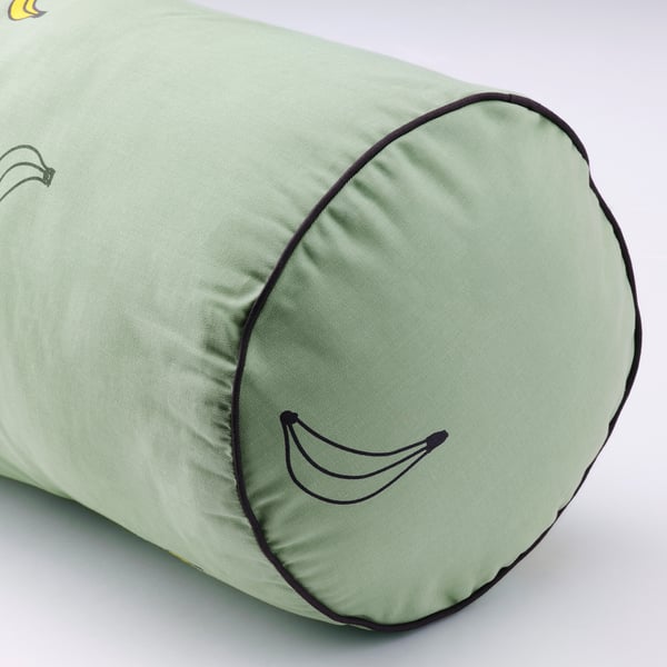 IKEA VÄNKRETS Cushion Banana Pattern Pale Green 31 "