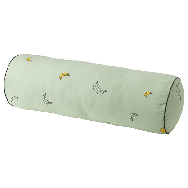 IKEA VÄNKRETS Cushion banana pattern pale green 31 "