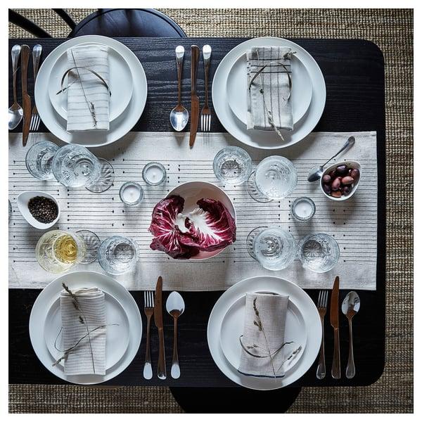 IKEA VÅRARV Table Runner Dark Gray/natural 14x59 "