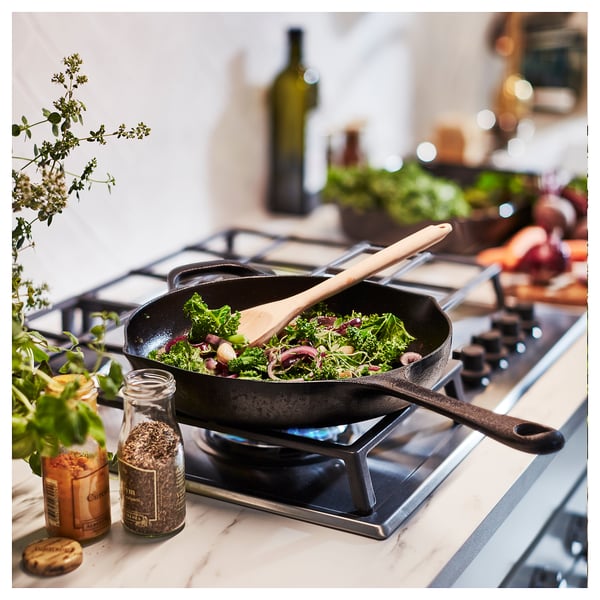 IKEA VARDAGEN Frying Pan Cast Iron 11 "