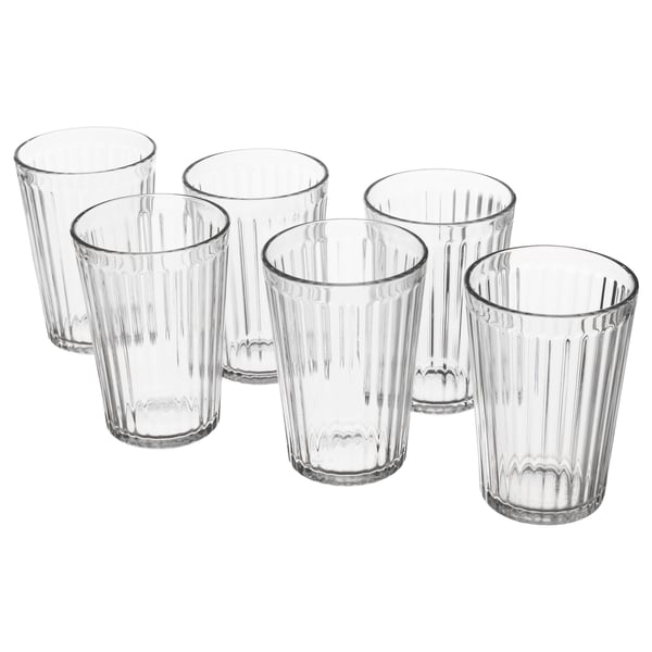 IKEA VARDAGEN Glass clear glass 10 oz