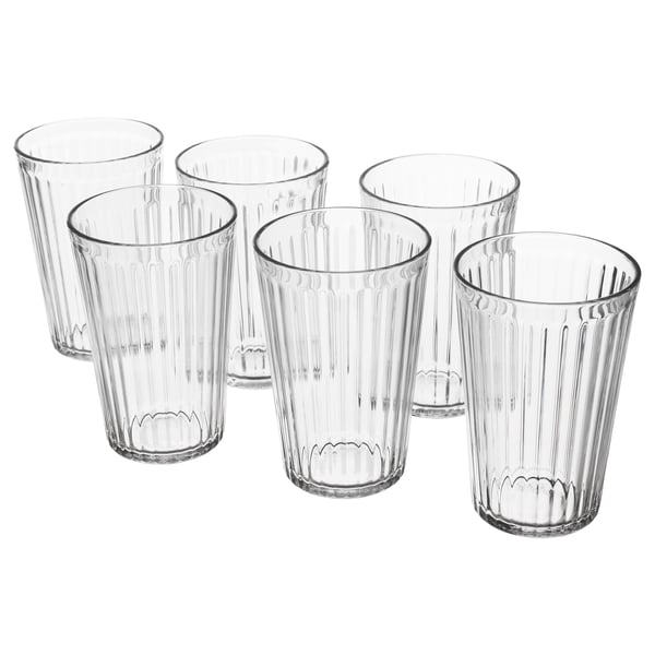 IKEA VARDAGEN Glass clear glass 15 oz