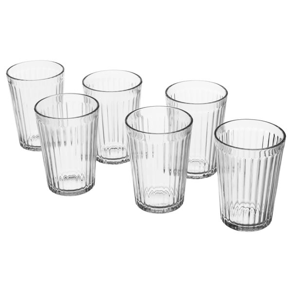 IKEA VARDAGEN Glass clear glass 7 oz