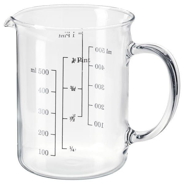 IKEA VARDAGEN Measuring cup glass 17 oz