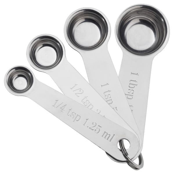 IKEA VARDAGEN Measuring spoons set of 4