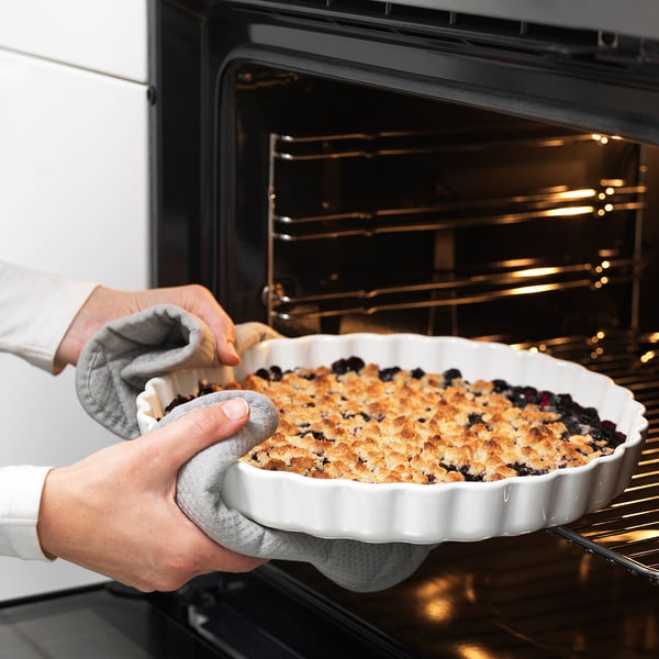 IKEA VARDAGEN Pie Plate Off-white 13 "