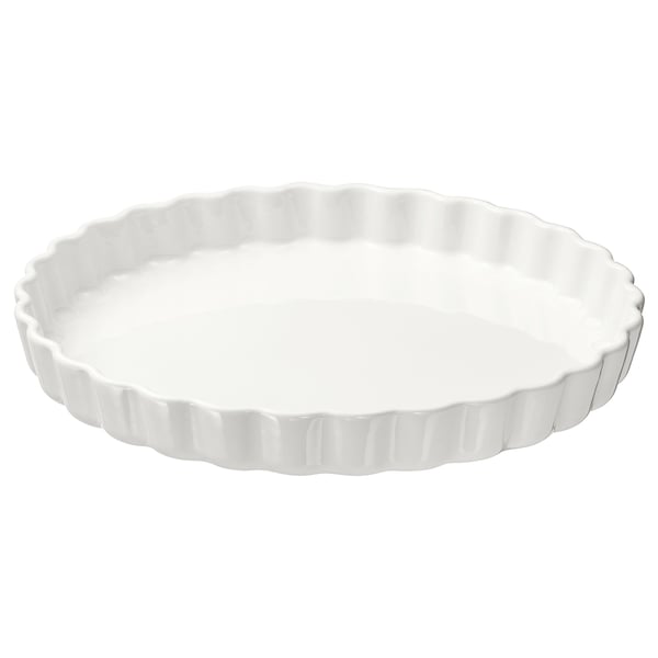 IKEA VARDAGEN Pie plate off-white 13 "