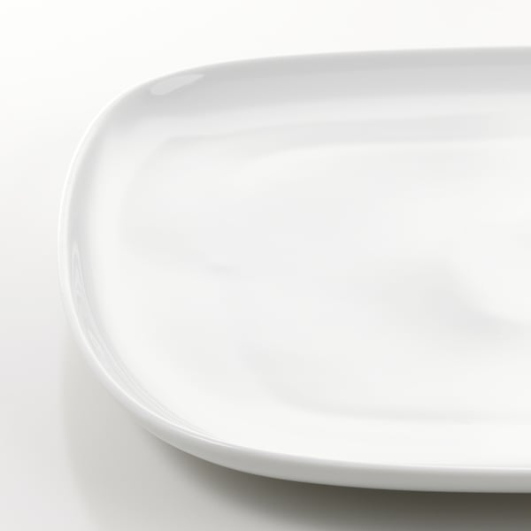 IKEA VÄRDERA Plate White 12 ¼x10 ¼ "