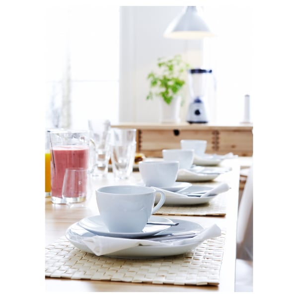 IKEA VÄRDERA Side Plate White 7x7 "