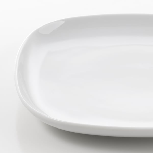 IKEA VÄRDERA Side Plate White 7x7 "