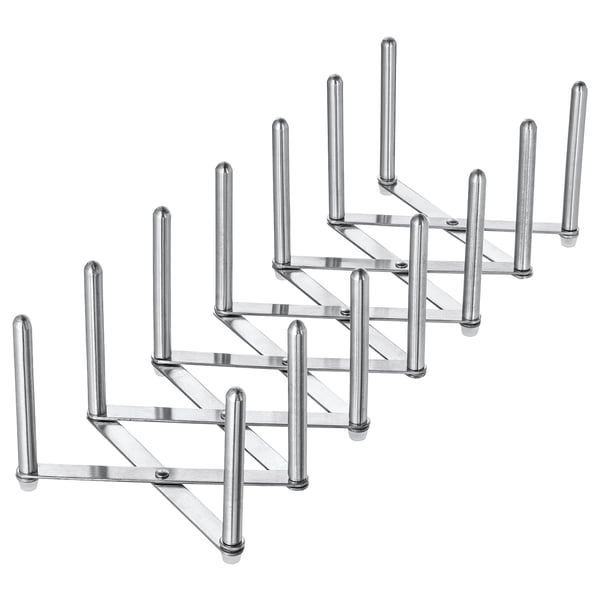 IKEA VARIERA Pot lid organizer stainless steel