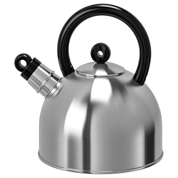 IKEA VATTENTÄT Kettle stainless steel/black 2 qt