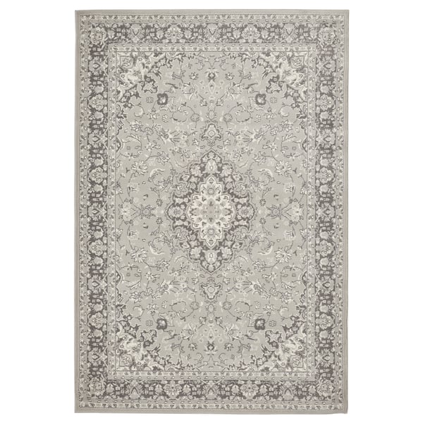 IKEA VEDBÄK Rug low pile light gray 6 ' 7 "x9 ' 10 "