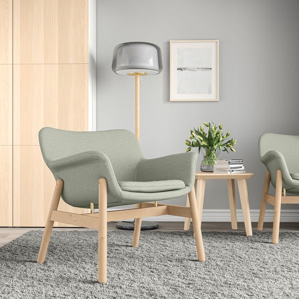 IKEA VEDBO Armchair Gunnared Light Green