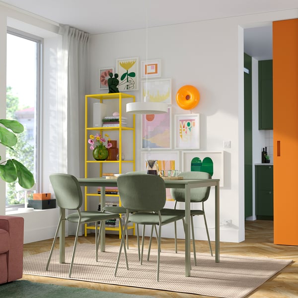 IKEA VIHALS Chair Green/Tibbleby Gray-green
