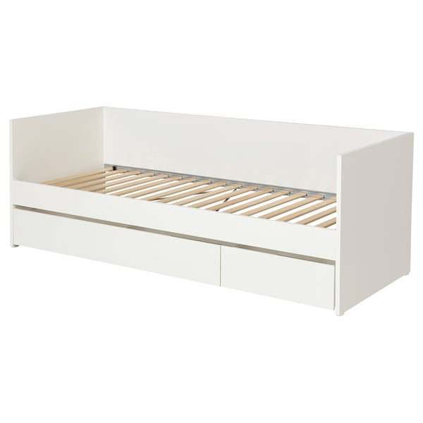IKEA VIHALS Day-bed Frame With Storage White Twin