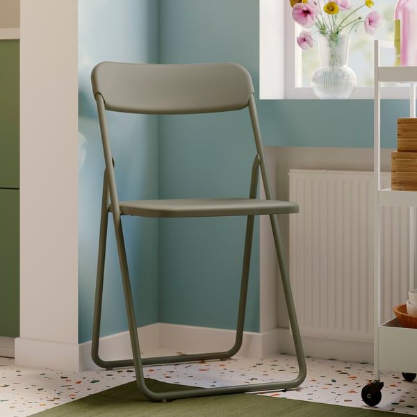 IKEA VIHALS Folding Chair Green